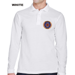 Harriton 5.6 oz. Easy Blend Long-Sleeve Polo